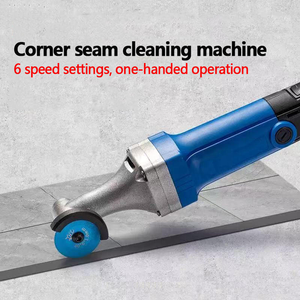 ओएम फाल्कन क्यू 6 कोण ग्राइंडर मिनी टाइल सीम कटर इलेक्ट्रिक 90 डिग्री दाएं कोण हाथ से हाथ से आयोजित कोहनी कोण ग्राइंडर - Product Image 2