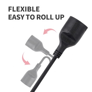 Câble d'extension <span class=keywords><strong>électrique</strong></span> <span class=keywords><strong>extérieur</strong></span> robuste en caoutchouc XUANSHI JL-3Z 16 Amp 250V, mâle-femelle, pour appareils électroménagers, IP44 - Product Image 3