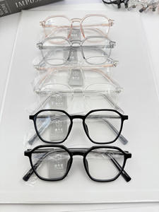 نظارات طبية جاهزة بإطارات كبيرة الحجم من الأسيتات بأسعار مخفضة عشوائية من مخزون المستودع - Product Image 5