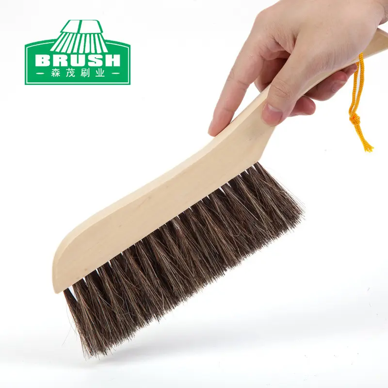 Solid Wood Anti-Static Bed Brush Dust Removal Cleaning Brush for Sofa Enhanced Size for Better Performance