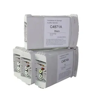 Compatible wide format Ink Cartridge 80 C4871A, C4846A, C4847A, C4848A for HP Designjet1050 Designjet 1055