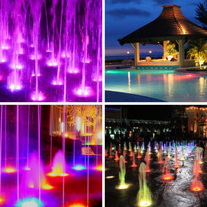 Luz LED Sumergible IP68 de Aluminio para Fuentes, Estanques de Peces y Piscinas, Multicolor, con Temperatura de Color Ajustable - Product Image 4