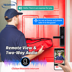 Tediton đến giá cả cạnh tranh thông minh khóa cửa người xem khóa cửa thông minh với thẻ vượt qua khóa cửa thông minh an ninh SmartThings - Product Image 4