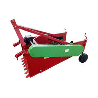 Cosechadora Agrícola de Patatas Montada en Tractor, Cosechadora de Patatas Dulces, Cacahuetes y Ajo con Enganche de 3 Puntos, Excavadora de Raíces para Cultivos Agrícolas