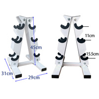 Vente en gros de supports verticaux pour haltères de différentes tailles, supports de rangement, supports pour équipements de fitness domestiques, portables, stables et robustes