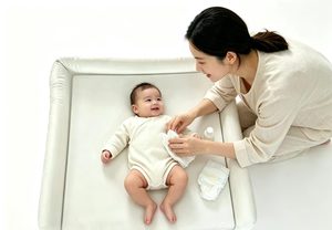 Tapis à langer pour bébé, doux et profilé, avec noyau en mousse épaisse, pour le changement de couches des nouveau-nés à la maison - Product Image 2