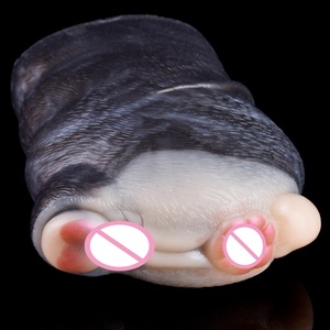 Hot-Selling Fantasy Animal-Inspired Double Channel <b>Mouse</b> Style Masturbator for Men Adult Pleasure Device for Erotic Roleplay - Product Image 4