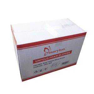 Vente en gros de tongs jetables professionnelles EVA Pantoufles de pédicure portables pour hôtels et salons - Product Image 6