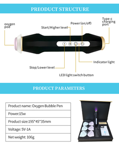 Cá nhân sử dụng CO2 oxy Máy bong bóng mới nhất trên khuôn mặt máy Oxy Da Thắt chặt máy trên khuôn mặt cho dưỡng ẩm chăm sóc da - Product Image 5