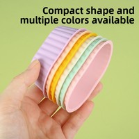 Moule à cheesecake en silicone, résistant au four, réutilisable, ovale, mini, pour gâteaux, cupcakes, gelées, poudings, desserts, outils de pâtisserie