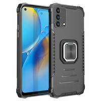 2021 nouveau Design 360 Portable avec Support de bague Mobile Couverture Arrière Android Pour Téléphone Portable Oppo A74 A94 A54 F19 A15 A53 A93 Reno 5F 4