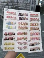 NUEVAS Uñas Postizas Hechas a Mano de Alta Calidad a Precio de Mayoreo con Pegamento, OEM, ODM, Marca Privada, Uñas Artificiales