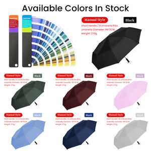 Sombrilla Plegable Automática, Parasol de Bolsillo Económico, Mini Sombrilla de Playa Personalizada al por Mayor con Ventilador - Product Image 4