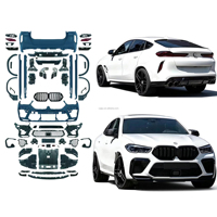 Pièces de performance pour pare-chocs de voiture pour BMW X6 G06 2019-2023, transformation en modèle X6M avec pare-chocs avant, pare-chocs arrière et calandre