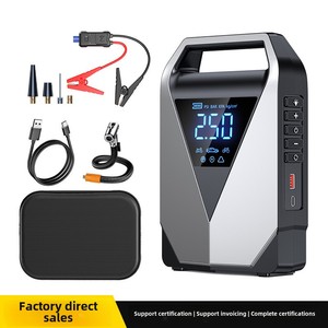 12000mAh tất cả-trong-một đa chức năng ngân hàng điện xe khẩn cấp nhảy khởi động dẫn ánh sáng di động trong xe hơi không khí xe Inflator cho xe tải - Product Image 5