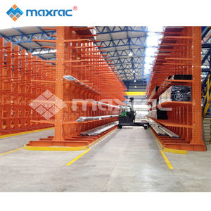 Maxrac الثقيلة المعادن التراص الرف كفاءة منتصف الخدمة الكابولي أرفف لتخزين مستودع تصنيع المعدات الأصلية العرض - Product Image 4