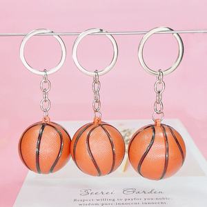 Porte-clés en forme <span class=keywords><strong>de</strong></span> ballon <span class=keywords><strong>de</strong></span> <span class=keywords><strong>basket</strong></span> <span class=keywords><strong>NBA</strong></span> européen et américain, en acrylique, pendentif pour <span class=keywords><strong>sac</strong></span> à main, en alliage <span class=keywords><strong>de</strong></span> zinc, 4x10cm - Product Image 2