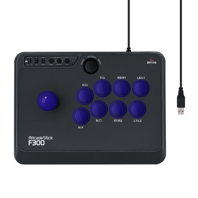 Mayflash F300 Arcade Fight Stick for PS4 for PS3 for XBOX ONE/ XBOX 360 Gaming Joystick Gamepad for PC Fighting Game for Steam