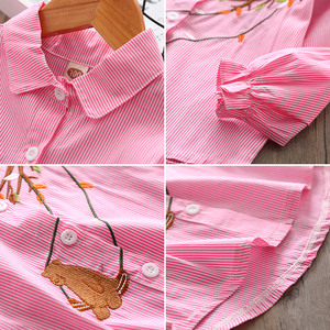 T-shirts à manches longues pour enfants, t-shirts mignons pour filles, impression de t-shirts Beijing provenant du marché de gros de vêtements - Product Image 5