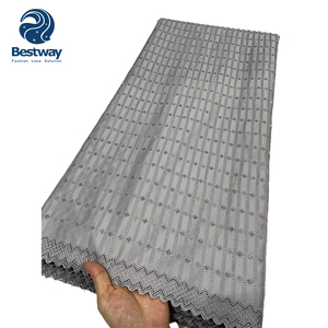 Tissus en dentelle polonaise 100 % coton pour hommes Bestway, prix de gros Nigéria - Product Image 5