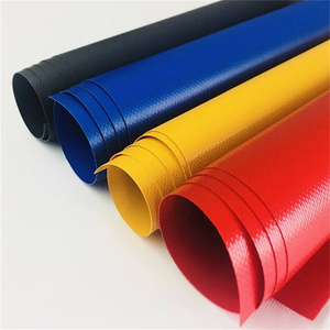 Chuyên Nghiệp Nhiệm Vụ Nặng Nề Tùy Chỉnh Không Thấm Nước Tarp PVC Tráng Vải Bạt Cuộn Cho Xe Tải Bìa Bên Rèm - Product Image 2