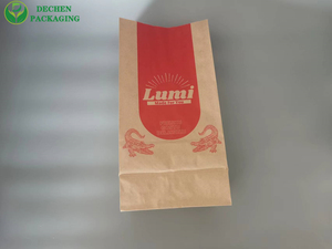 Food Bag Hot For Takeaway Bags Food Packaging Hamburger Paper Bag