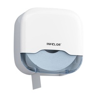 Porte-rouleau de papier toilette mural moderne et minimaliste en plastique, sans perçage, grande boîte à mouchoirs, étanche pour salles de bain