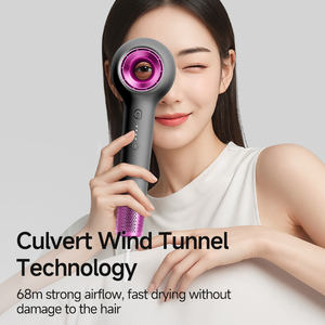 पेशेवर वन-स्टेप सैलून हेयर ड्रायर लाइटवेट हाई-स्पीड 110000 आरपीएम नेगेटिव आयन मिनी ब्रशलेस बीएलडीसी मोटर आउटडोर इलेक्ट्रिक - Product Image 6