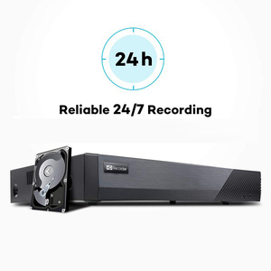 Superlive Plus NVR 4 canaux avec 4 ports PoE intégrés 4K 8MP, bande passante de 80M, détection de visage IA 2 canaux, accès à distance, enregistrement 24/7 - Product Image 3