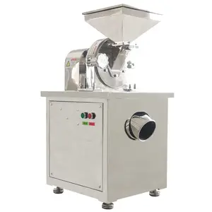 Máquina comercial de moer folhas de chá em aço inoxidável/triturador de açúcar, milho, arroz e especiarias, triturador de milho