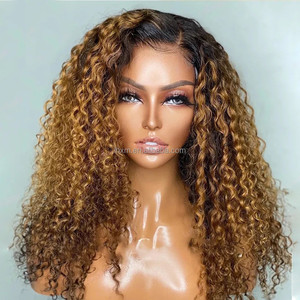 Parrucca Sintetica Ondulata Marrone Sfumata alla Moda, Best-Seller <span class=keywords><strong>2026</strong></span> - Product Image 1