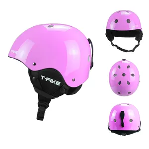 Ski Helmet Manufacturer Protective Children Safety Helmets For Snowboarding Customized Abs Ski Helmet For Kids Adult Certified