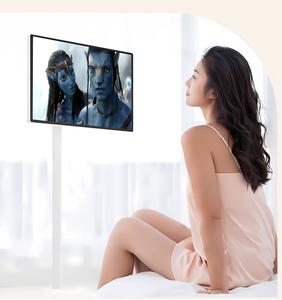 21.5 inch trắng thông minh không dây rollable <span class=keywords><strong>Android</strong></span> 1080p HD LED <span class=keywords><strong>TV</strong></span> màn hình di động di động với pin bao gồm HDTV định nghĩa - Product Image 5