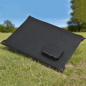 แผงโซลาร์เซลล์แบบโมโนคริสตัลไลน์ประสิทธิภาพสูง 20 วัตต์ สีดำ พกพาสะดวก ยี่ห้อ Alecter Solar สำหรับการชาร์จที่เชื่อถือได้ ใช้ได้ในกรณีฉุกเฉิน แคมป์ปิ้ง และกิจกรรมกลางแจ้ง - Product Image 2