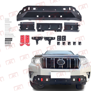 Parachoques delantero de acero Lc200 Facelift, barra de toro para Toyota Landcruiser lc200 2016 + - Product Image 4