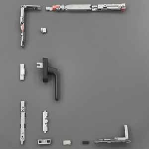 Cao cấp cửa Phụ kiện cửa sổ Châu Âu tiêu chuẩn 20 khe cắm Sistema Para ventana oscilobatiente cửa sổ phần cứng cho cửa sổ nhôm - Product Image 4