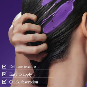 Crema Capilar KORMESIC 500g Certificada por Bpom, Color Rubio Ceniza Nutritivo, Sin Efecto Amarillo, Fijador de Color Morado, Mascarilla Capilar para Cabello Rubio - Product Image 6
