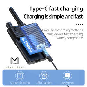 Рация KSUN M8 Двусторонняя радиосвязь UHF 5W 2200mAh walkie talkie для взрослых круиз походы Охота на лыжах - Product Image 4