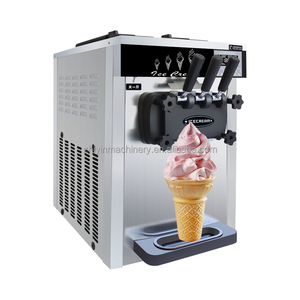 Máquina para hacer helados Softy, máquina para hacer helados de mesa, máquina comercial para hacer helados de servicio suave - Product Image 4