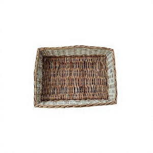Pot de fleurs circulaire en bambou écologique, finition classique personnalisée, fait main, pour la maison et le jardin, léger, durable, pour fleurs - Product Image 1