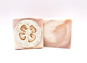 Spugna Esfoliante per il Corpo a Forma Rotonda Personalizzata per lo Sbiancamento e la Pulizia - Product Image 5