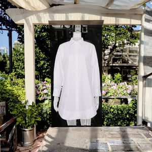 Camisas Holgadas de Manga Larga para Mujer, de Algodón, Casuales, Tejidas, Transpirables, para Verano - Product Image 2