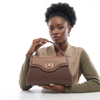 QAZA Sacs à main pour femmes 2026 Nouveauté Luxe Exquis Cuir PU Bord Cousu Sac à Bandoulière Professionnel Haut de Gamme pour Femme