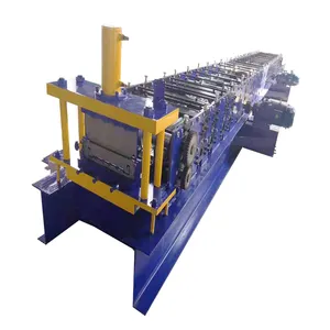 Support Customization Automatic Scaffolding Plank Walk Board Steel Roll Forming Machine C Purlin Machine Construction Machinery