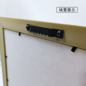 401-3 Black Thickened Long Serrated <b>Hooks</b> 200 Mm Wall Mount Stainless Steel Durable <b>Picture</b> <b>Frame</b> Hardware - Product Image 5
