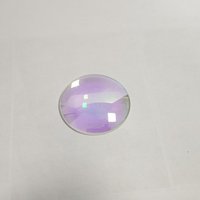 Plano-convex Lens Optical Glass Lenses Dia 43mm Strict Quality Control Multi Coated Reflective Coating for Optics Instruments