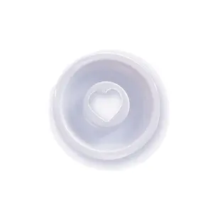 Wholesale Custom Disposable Themoformed White High Quality Packaging For Eyelash Heart Shape Blister For Cosmetic With Clear Lid