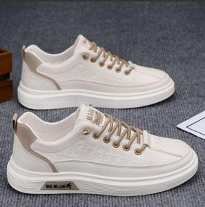 Sneakers basses à plateforme blanches avec logo personnalisé, OEM ODM disponibles - Product Image 5