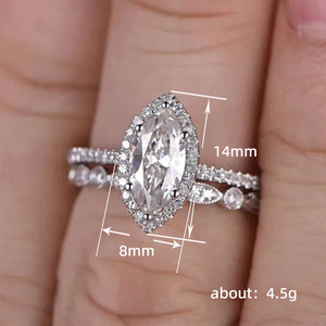 Anello Marquise per Donne, Gioiello Elegante e Scintillante, Vendita all'Ingrosso - Product Image 5