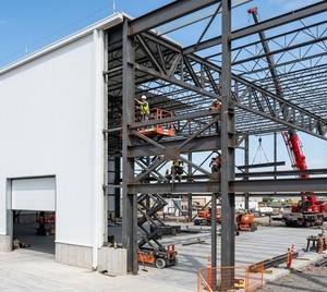 Chambre froide industrielle à structure en acier climatisée, entrepôt préfabriqué isolé, isolation thermique, économie d'énergie - Product Image 2